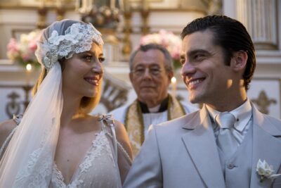 Celina (Barbara França) e Artur (Guilherme Leicam)
(Foto: Globo/Marília Cabral)