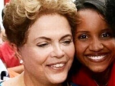 Gleici e Dilma Roussef juntas (Foto: Reprodução)