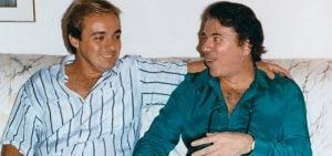 Silvio Santos e Gugu na década de 80 (Foto divulgação)