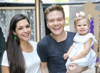 Michel Teló, Thais Fersoza e Melinda (Foto: Reprodução/Instagram)