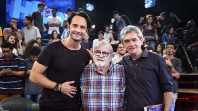 Rodrigo Santoro, Jô Soares e Serginho Groisman (Foto: Divulgação)