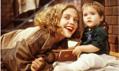 Isabela Garcia e Beatriz Bertu em Bebê a Bordo (1988)
(Foto: Nelson Di Rago/Globo)