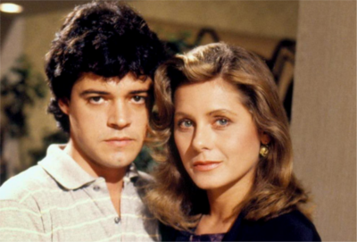 Felipe Camargo e Vera Fischer na novela Mandala de 1987 (Foto memória Globo)