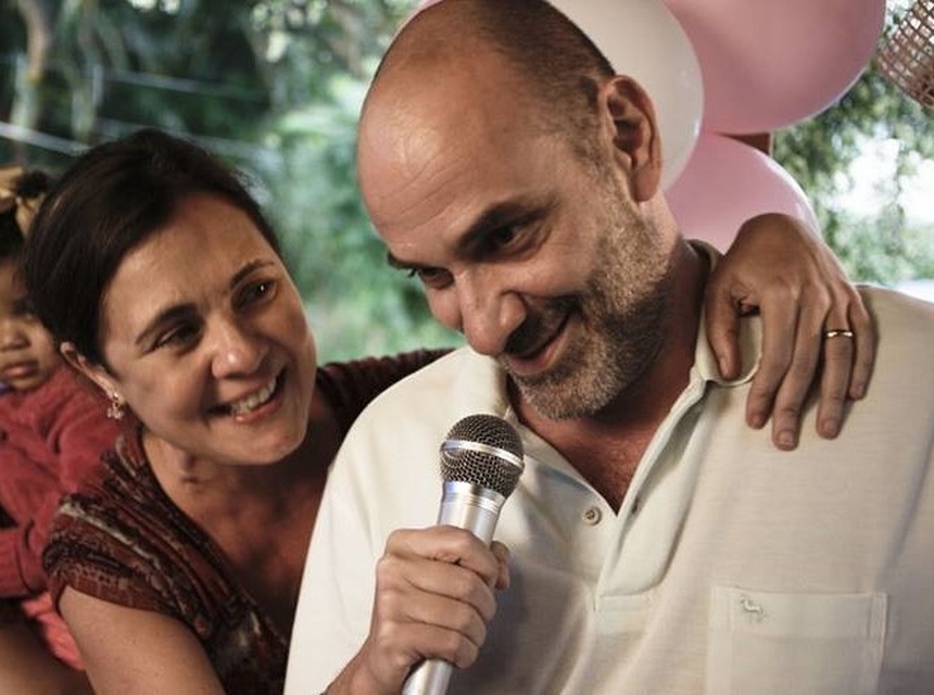 Adriana Esteves e Marco Ricca (Foto: Reprodução)