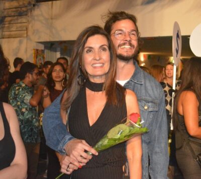 Fátima Bernardes e Túlio Gadêlha (Foto: Felipe Souto Maior/AgNews)