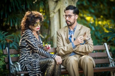 Lorraine (Lady Francisco) e Getúlio (Arlindo Lopes) em cena de Malhação
(Foto: Globo/Raquel Cunha)