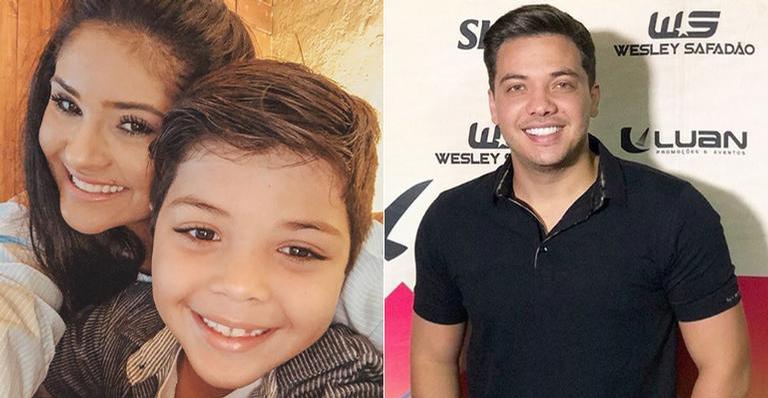 Foto: Wesley Safadão levou o filho Yhudy e sobrinhos para conhecer