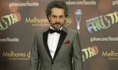 Alexandre Nero em premiação da TV Globo. (Foto: Divulgação)