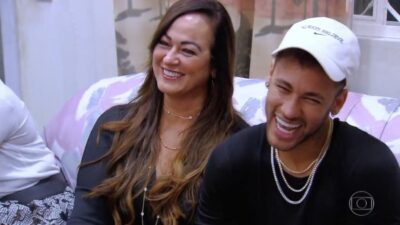 Neymar e sua mãe (Foto: Divulgação)