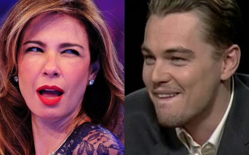 Luciana Gimenez e Leonardo DiCaprio (Foto: Reprodução)