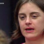 Alessandra Maestrini não segurou a emoção no Show dos Famosos (Foto: TV Globo)