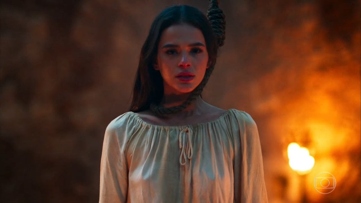 Catarina, personagem de Bruna Marquezine em Deus Salve o Rei. (Foto: Reprodução)