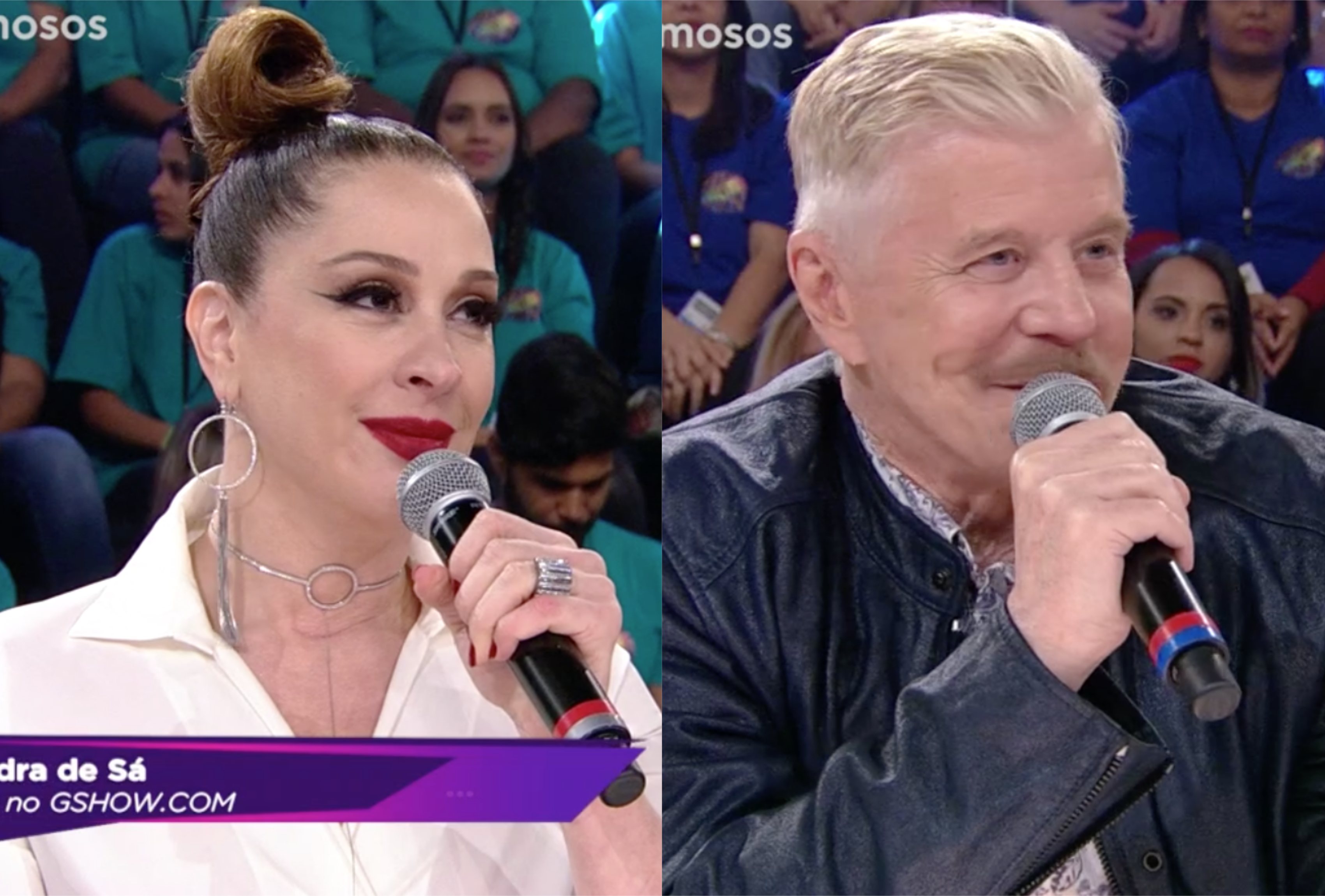 Show dos Famosos pegou fogo na Globo (Foto montagem: TV Foco)