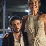 Chay Suede como Ícaro e Laureta (Adriana Esteves) personagens de Segundo Sol (Foto: TV Globo/Maurício Fidalgo)