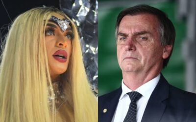 Pabllo Vittar e Jair Bolsonaro (Foto: Reprodução)