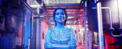 Cleo Pires no clipe de 'Bandida'. (Foto: Reprodução)