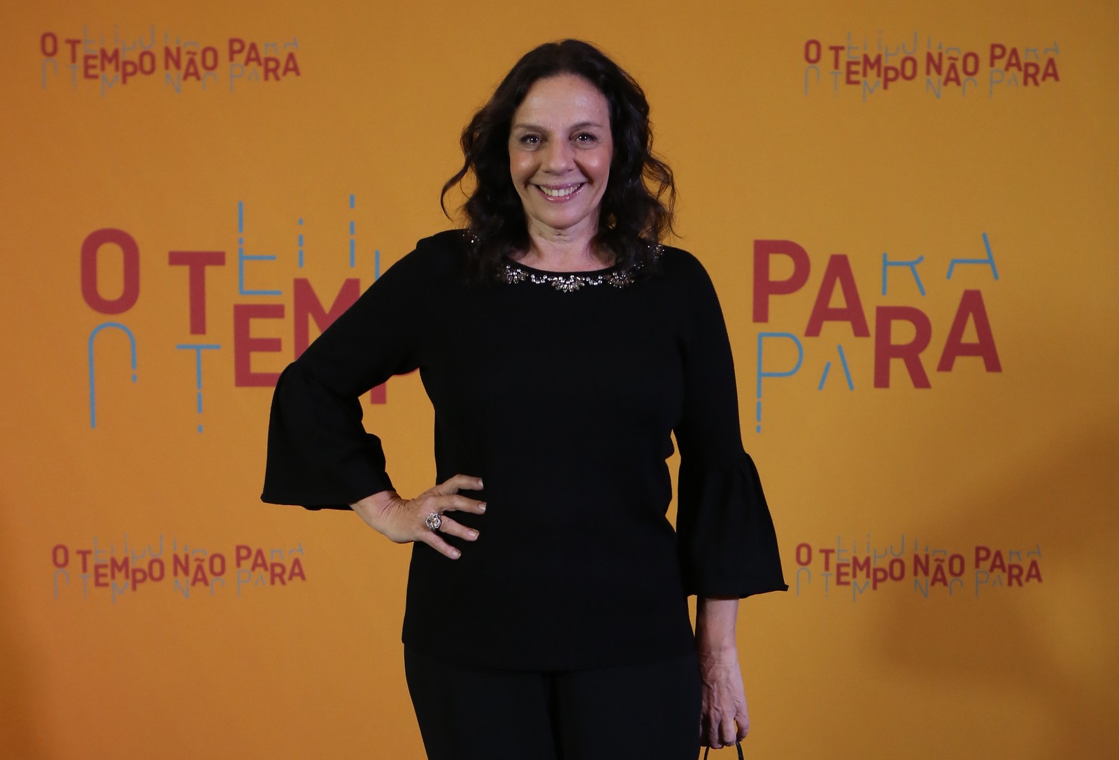 A atriz Rosi Campos, de O Tempo Não Para (Foto: Divulgação)