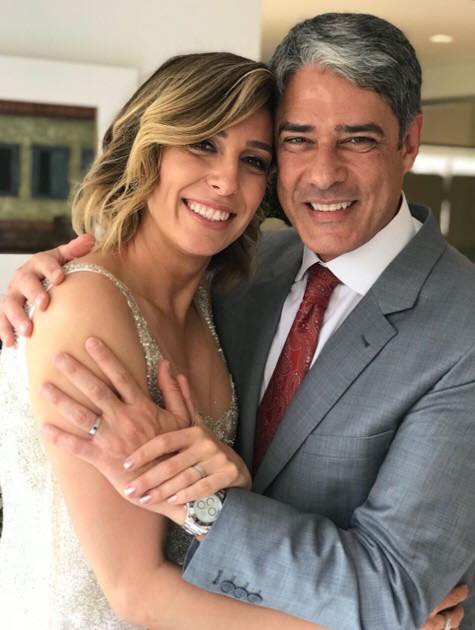 William e a esposa Natasha Dantas (Foto: Divulgação/O Globo