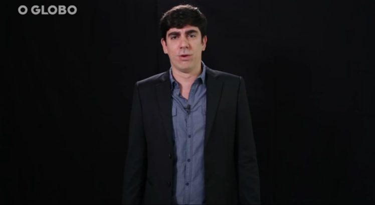 Marcelo Adnet imitiu Bolsonaro para o Gshow (Foto: Reprodução)