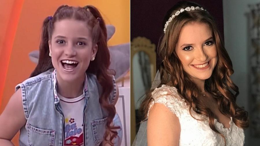 Ela cresceu! Jéssica Esteves, primeira apresentadora mirim do Bom Dia & Cia,  se casa e surpreende - TV Foco