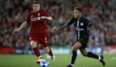 Liverpool x PSG foi destaque de audiência na TNT. (Foto: Divulgação)