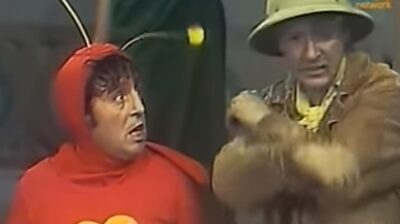 Regravação de episódio do Chapolin exibido pelo Multishow. (Foto: Reprodução/YouTube)