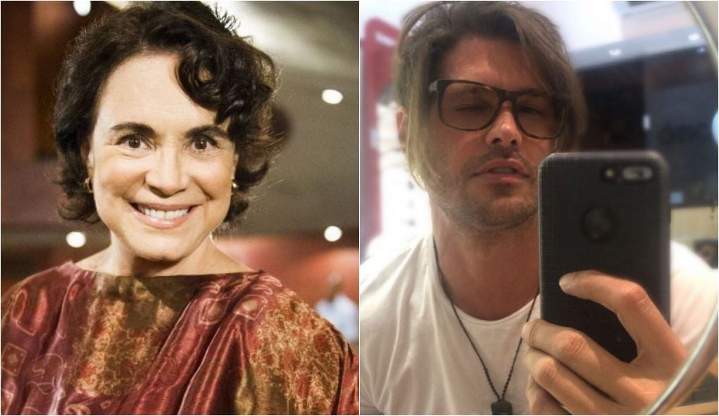 Regina Duarte e Dado Dolabella (Foto: Montagem)