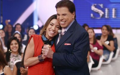 Patricia Abravanel e Silvio Santos (Foto: Reprodução)