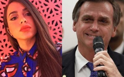 Bolsonaro e Anitta (Foto: Montagem/TV Foco)