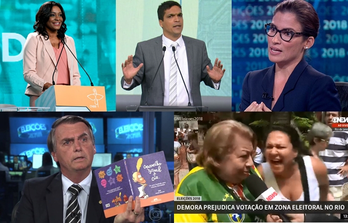 Eleições 2018 tem momentos marcantes na TV brasileira (Foto: Divulgação/Emissoras/Montagem/TV Foco)