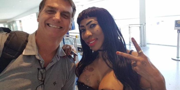 Inês Brasil e Bolsonaro (Foto: Reprodução/Instagram)