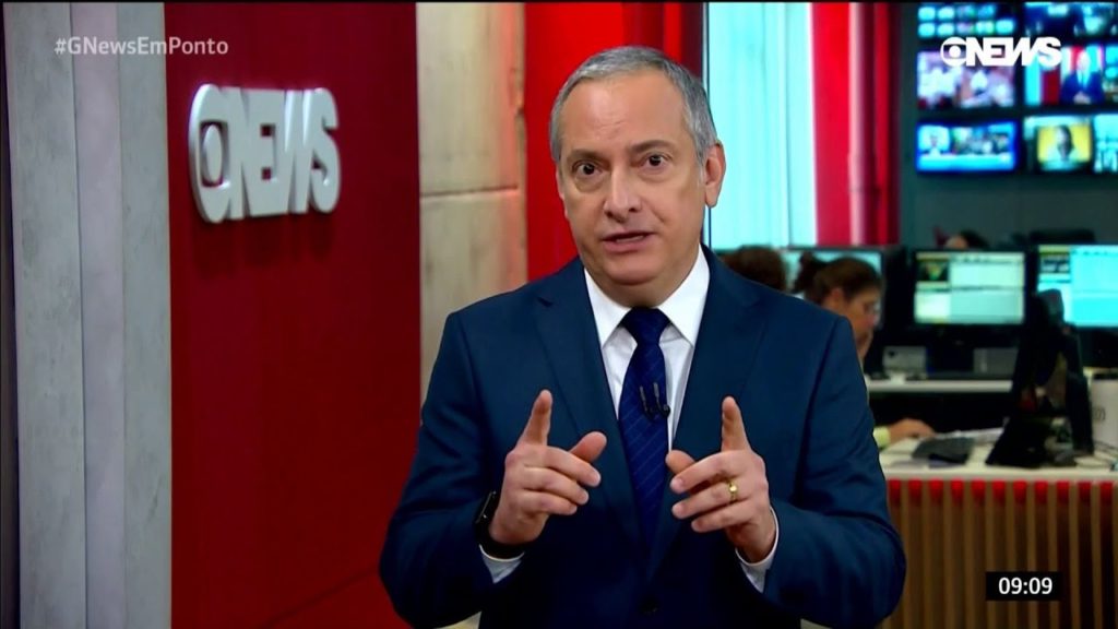 O jornalista José Roberto Burnier (Foto: Reprodução/Globo)