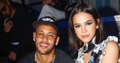 A atriz Bruna Marquezine o ex-namorado, o jogador Neymar Jr. (Foto: Reprodução)