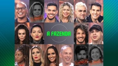 Os participantes do reality show rural 