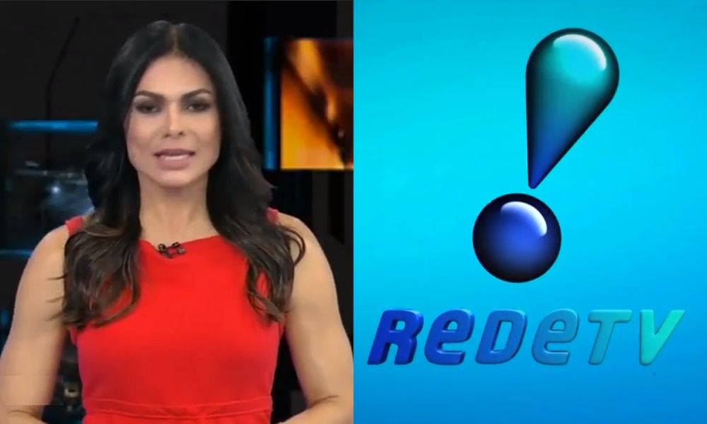 Rosana Jatobá era apresentadora da RedeTV! (Foto: Reprodução/Montagem TV Foco)