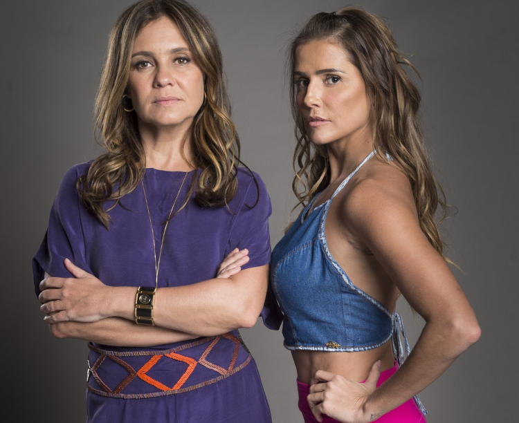 Laureta e Karola em Segundo Sol (Foto: Divulgação/ Globo)