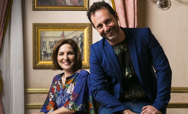 Alessandro Marson e Thereza Falcão já escreveram Novo Mundo para a Globo (Foto: Divulgação)