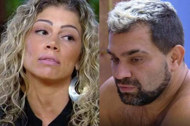 Catia Paganote e Evandro Santo - (Reprodução/PlayPlus)