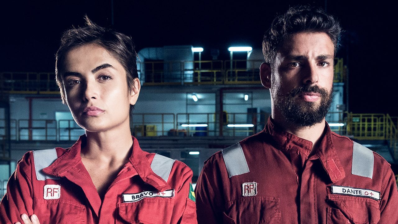 Cauã Reymond e Maria Casadevall terão relação conturbada em Ilha de Ferro (Foto: Reprodução/Globo)