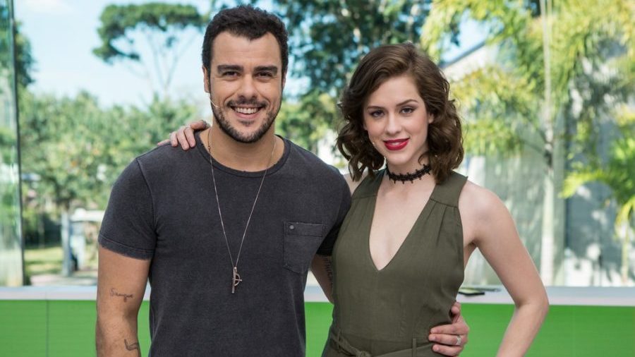 Joaquim Lopes e Sophia Abrahão (Foto: Divulgação/Globo)