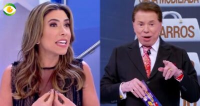 Patrícia Abravanel e Silvio Santos (Foto: Montagem/TV Foco)