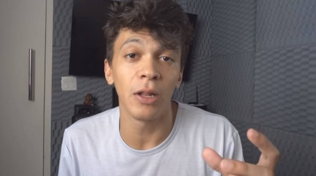 O youtuber Júlio Cocielo (Foto: Reprodução/YouTube)