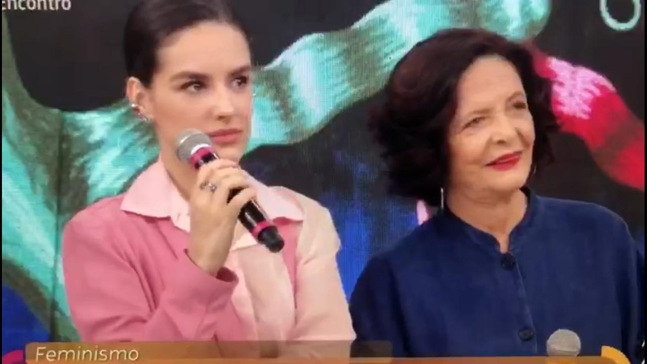 Kéfera no Encontro com Fátima Bernardes da Globo (Foto: Reprodução)