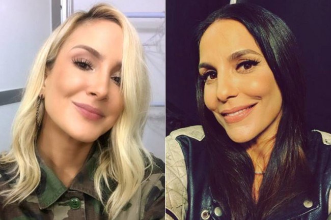 Claudia Leitte e Ivete Sangalo (Foto: Reprodução)