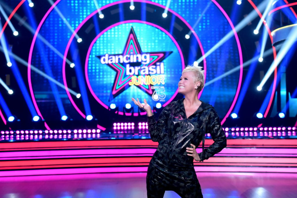 Xuxa no Dancing Brasil Junior na Record