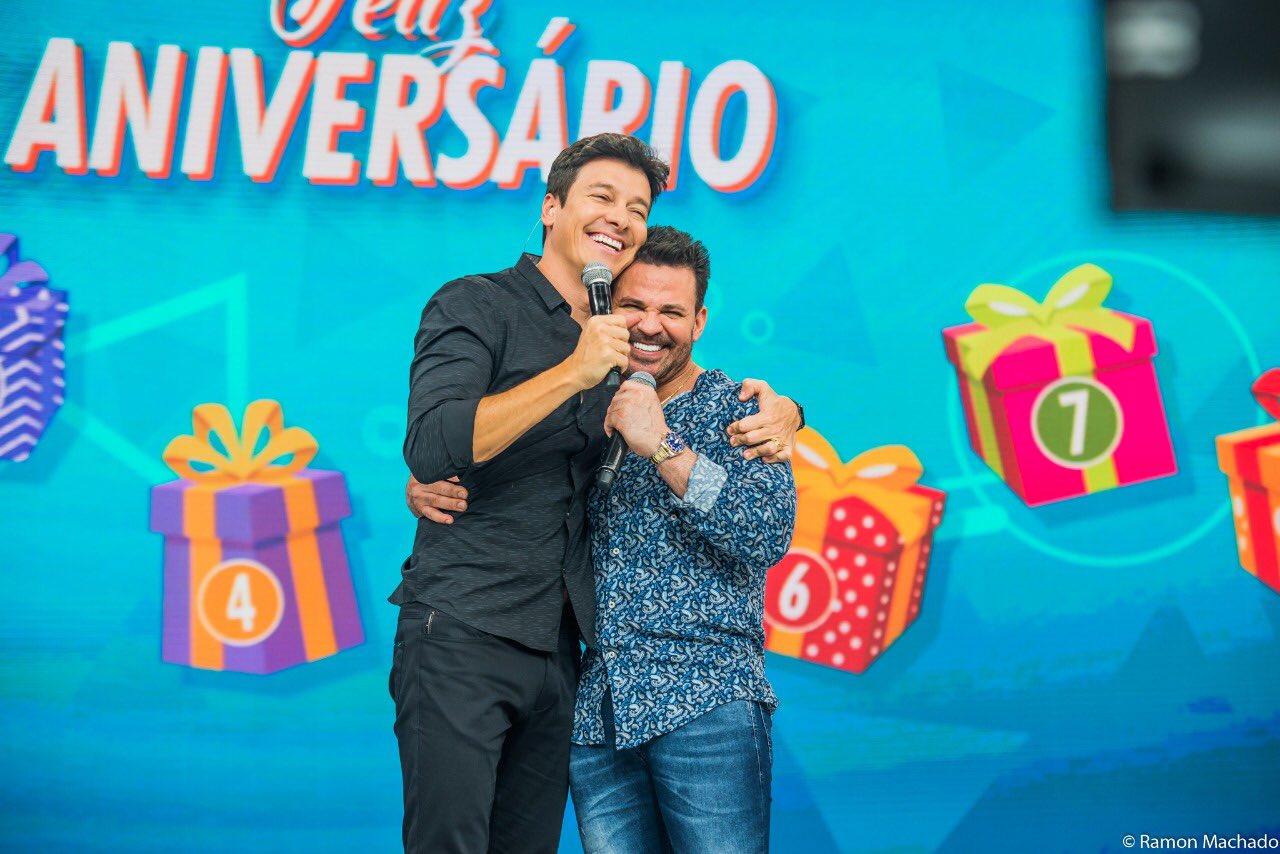 Rodrigo Faro e Eduardo Costa (Foto: Divulgação)