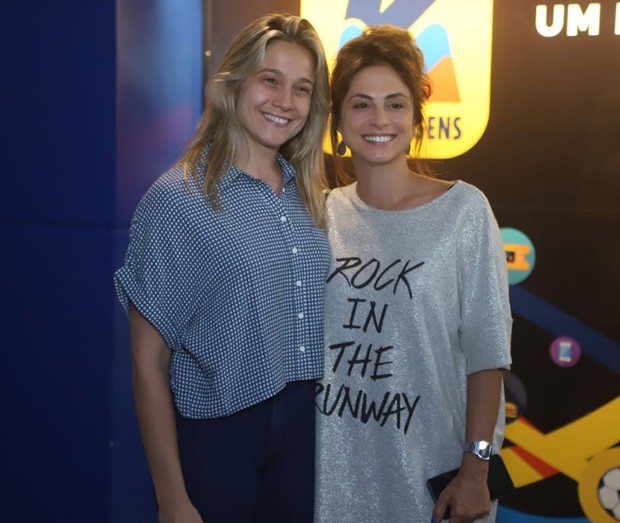 Fernanda Gentil e Priscila Montandon (Foto: Daniel Pinheiro/AgNews)