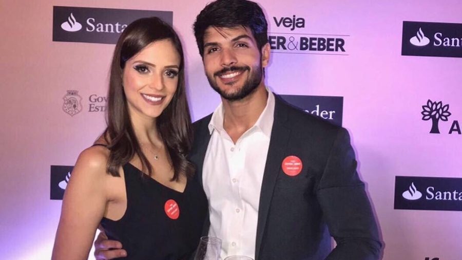 Ana Lúcia e o ex BBB Lucas Fernandes (Foto: Divulgação