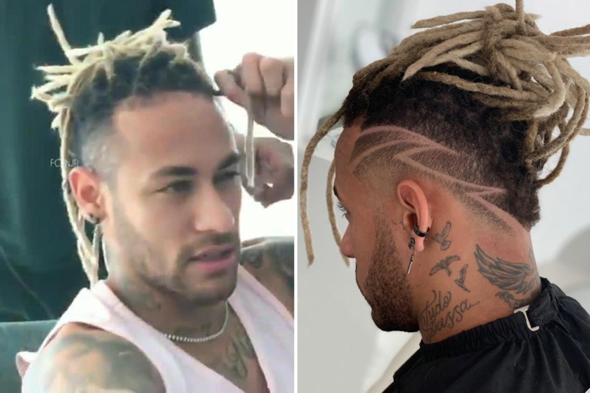 Novo visual de Neymar (Foto: Divulgação)