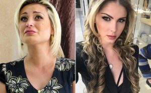 Andressa Urach e Barbara Evans (Foto: Reprodução)